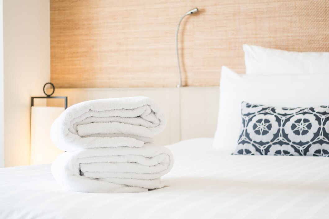 folded-towels-bed folded-towels-bed