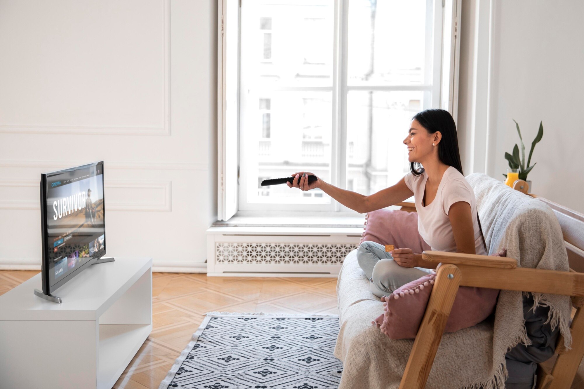 woman-spending-time-front-tv woman-spending-time-front-tv